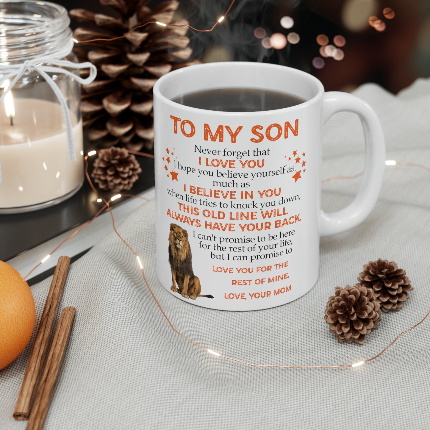 To My Son | Ceramic Mug, 11oz