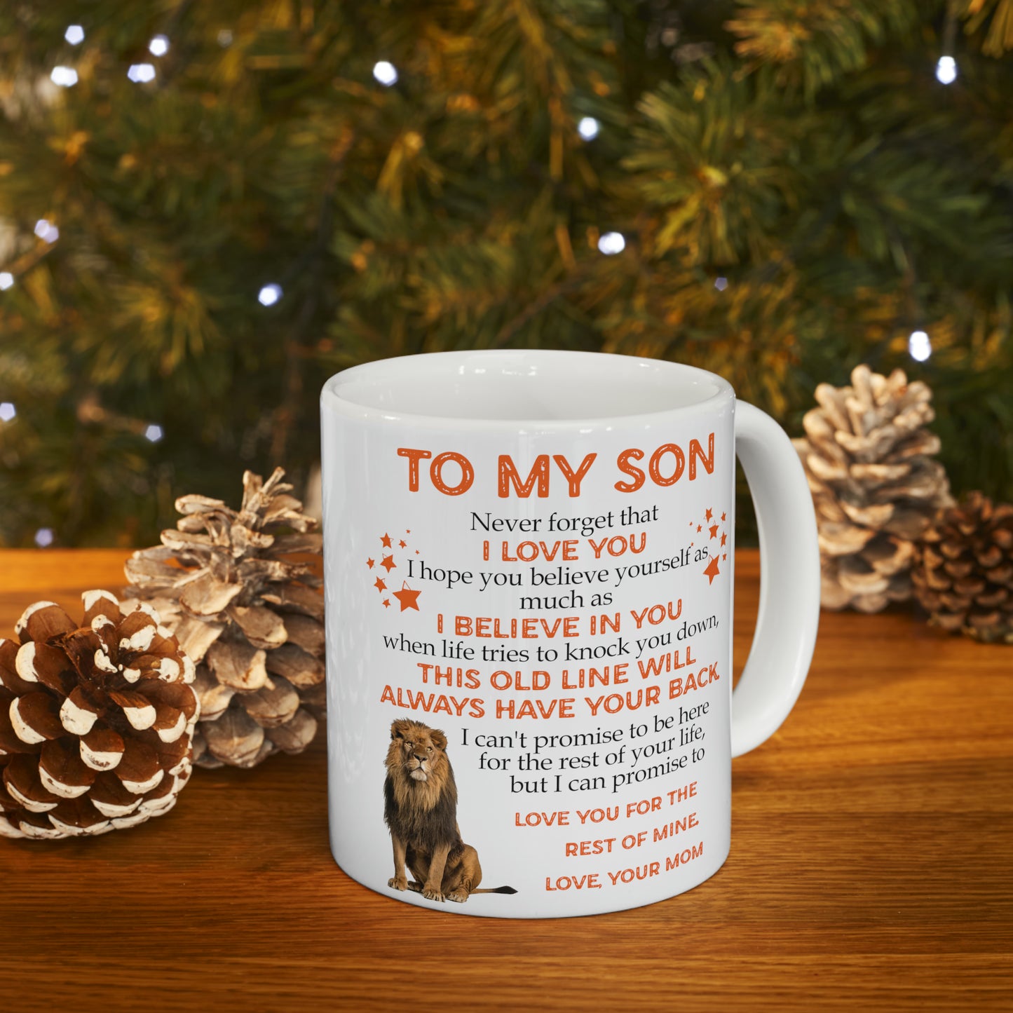 To My Son | Ceramic Mug, 11oz