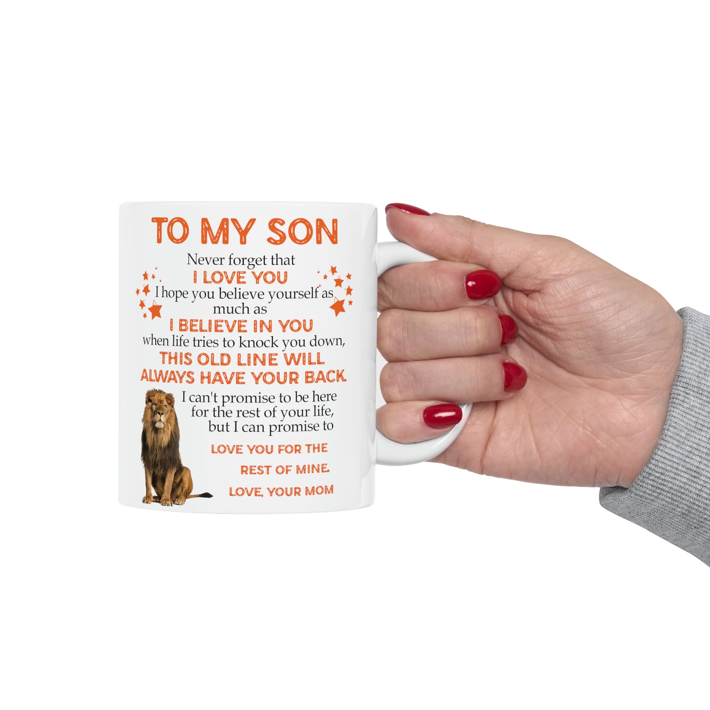 To My Son | Ceramic Mug, 11oz