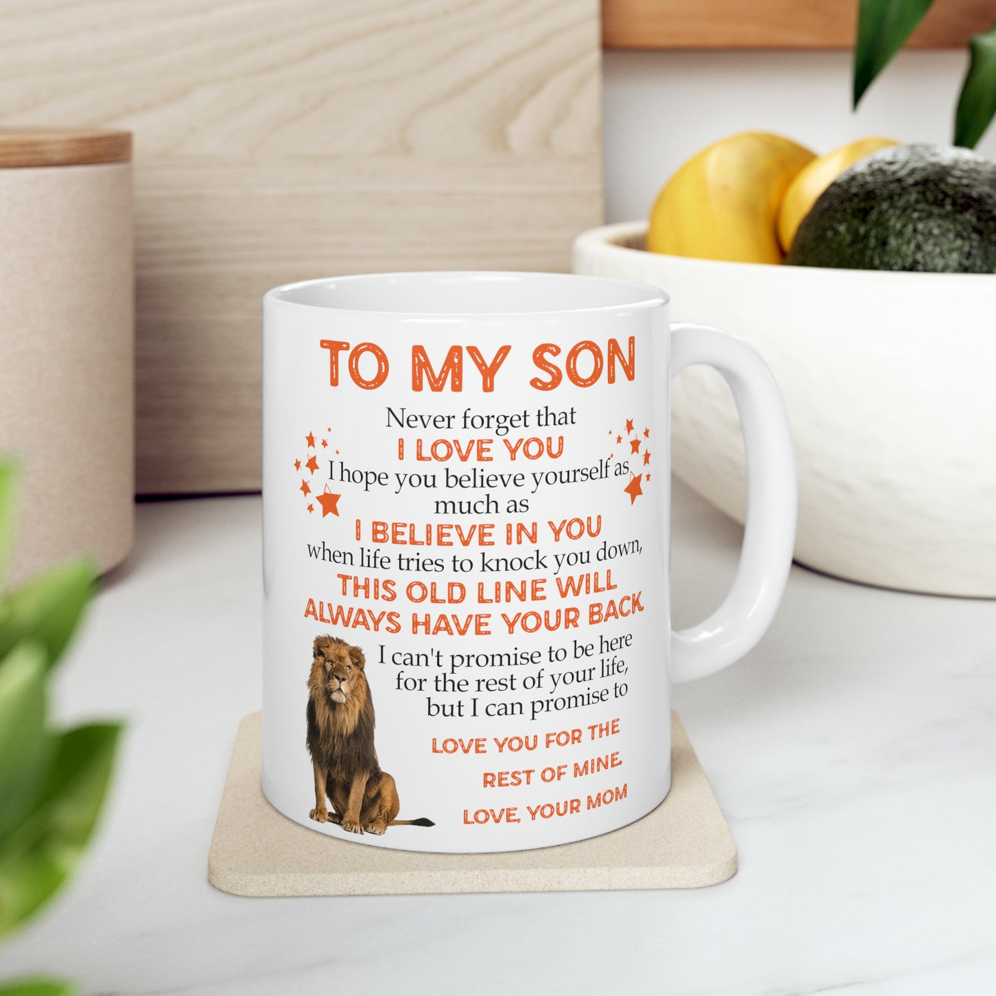 To My Son | Ceramic Mug, 11oz