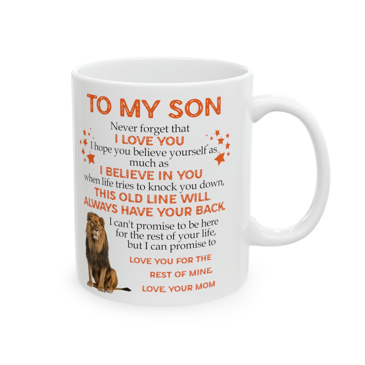 To My Son | Ceramic Mug, 11oz